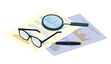 office öğeleri ile finansal belgeler