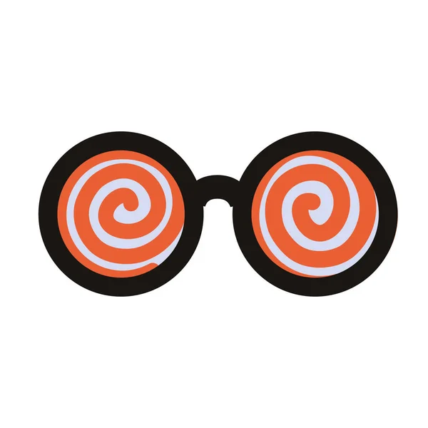 Crazy glasögon tillbehör — Stock vektor