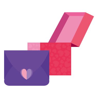 hediye kutusu posta aşk