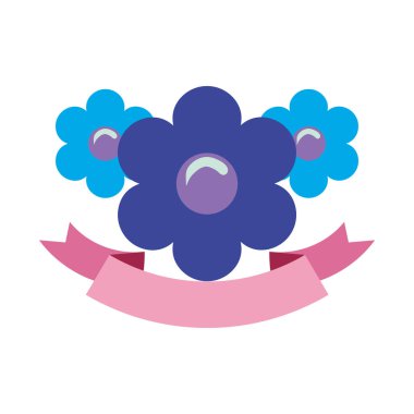 çiçek dekorasyon şerit