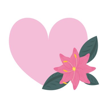 Romantik Kalp çiçekleri severim