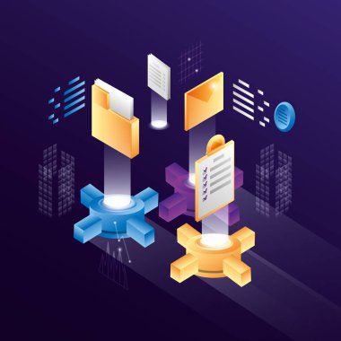 Gears ayarları ile veri merkezi kutsal kişilerin resmi