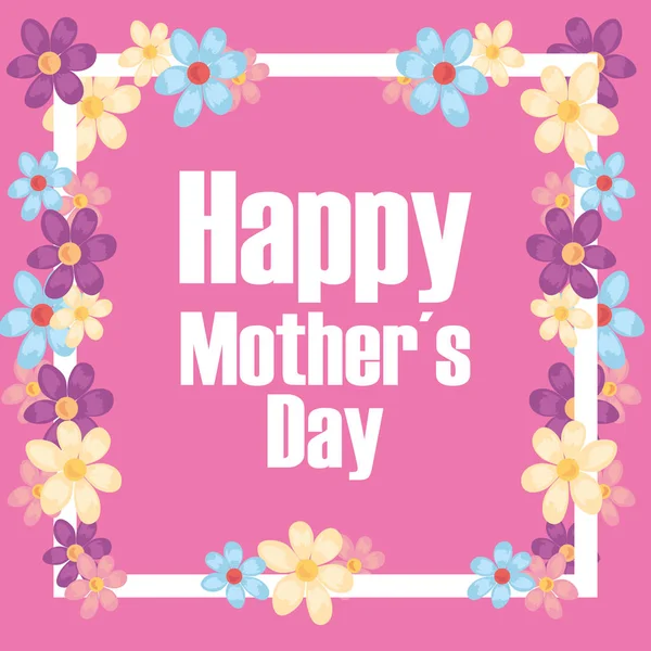 Happy mothers day — Stock Vector