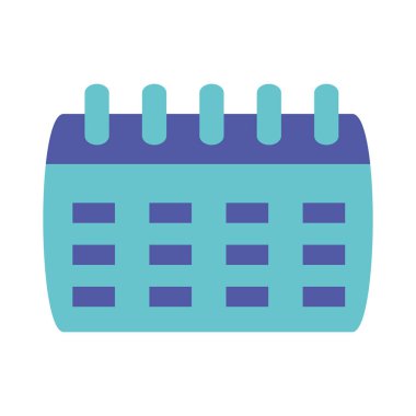 Takvim hatırlatma izole simgesini