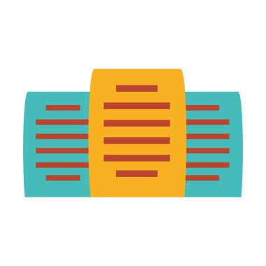 kağıt belgeleri izole simgesi