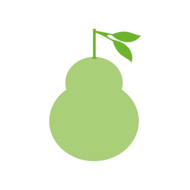 taze armut meyve izole simgesi