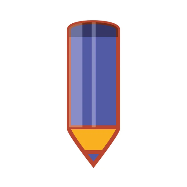 Kalem yazma izole simgesi — Stok Vektör