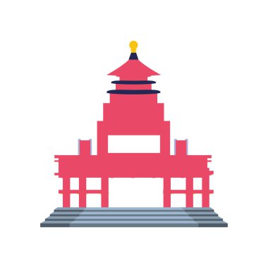 Çince Portal izole simgesi