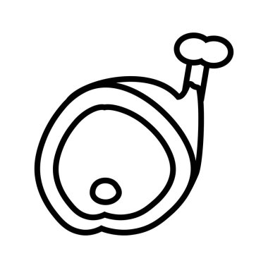 izole ham lezzetli simge