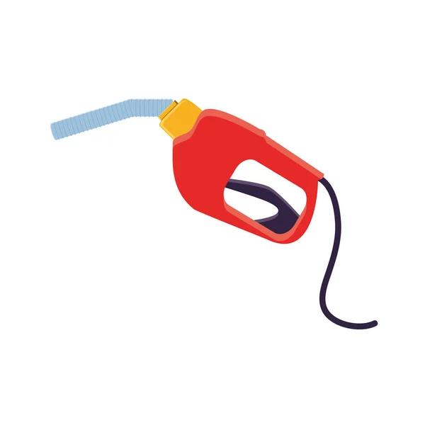 Gasolina distribuidor arma ícone — Vetor de Stock
