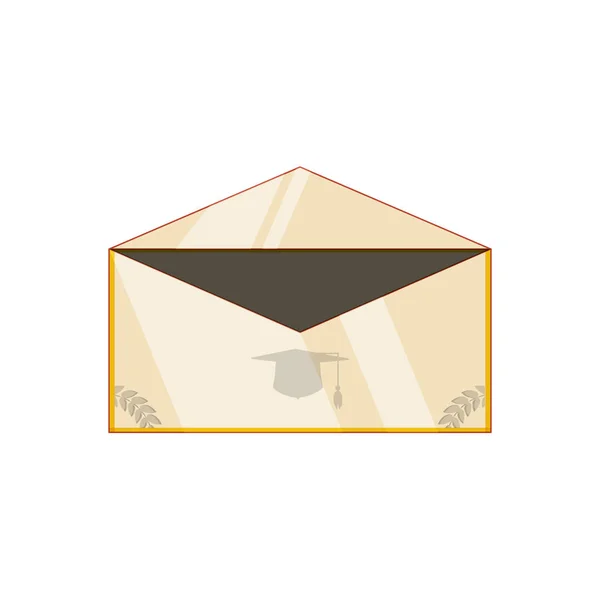 Tarjeta de invitación para la graduación — Archivo Imágenes Vectoriales