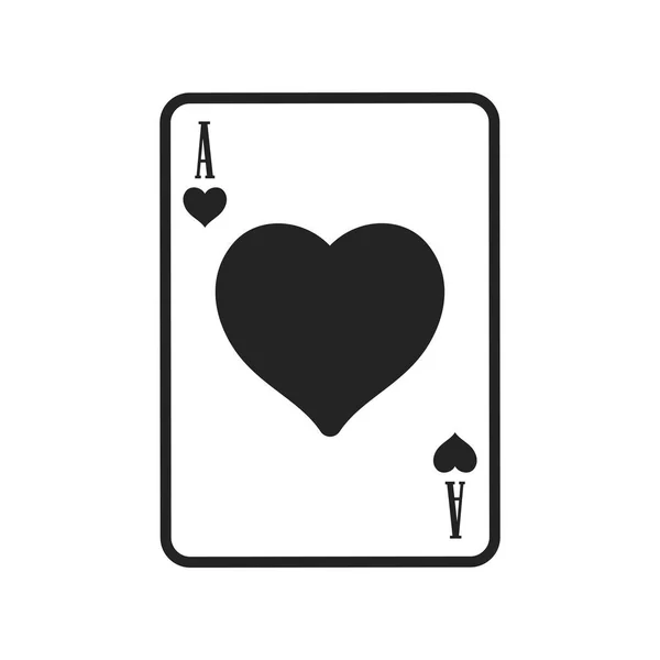 Diseño de tarjetas de poker — Vector de stock