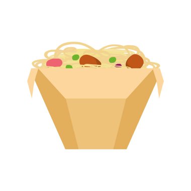 Kutu Konteyner Çince yemek simgesi