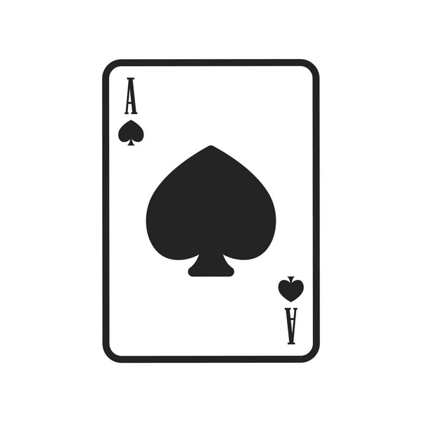 Poker karty návrh — Stockový vektor