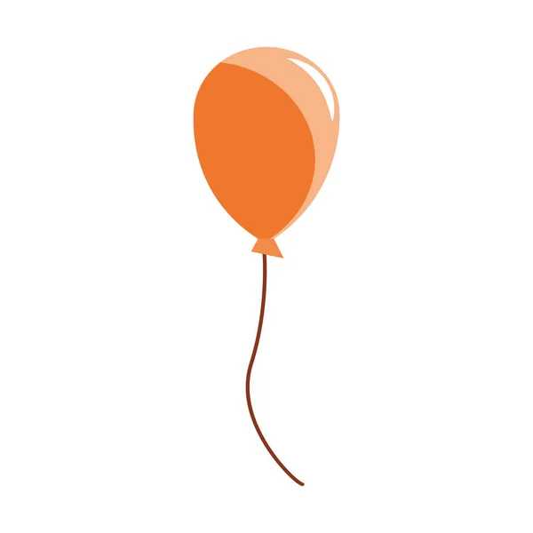 Dekoration prydnad ballong fest ikon — Stock vektor