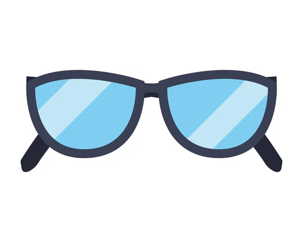 Brille Zubehör auf weißem Hintergrund — Stockvektor