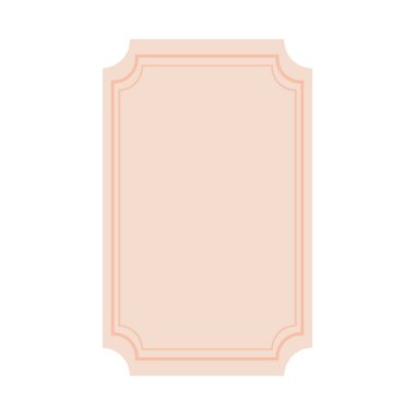 boş dekorasyon etiket izole tasarım şablon