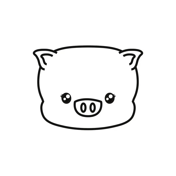 Design animaux mignon — Image vectorielle