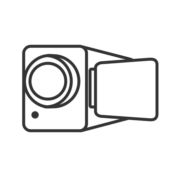 비디오 카메라 아이콘 — 스톡 벡터