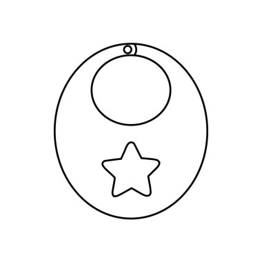 Bebek önlüğü simgesi