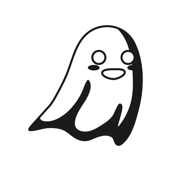 Halloween fantasma design — Vettoriale Stock