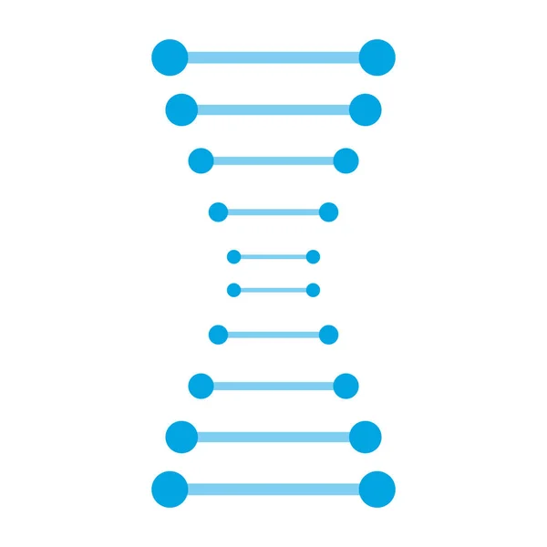 DNA molekülü genetik — Stok Vektör