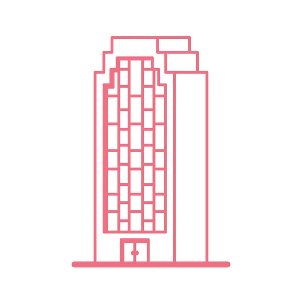 Architektur Wolkenkratzer Struktur Design — Stockvektor