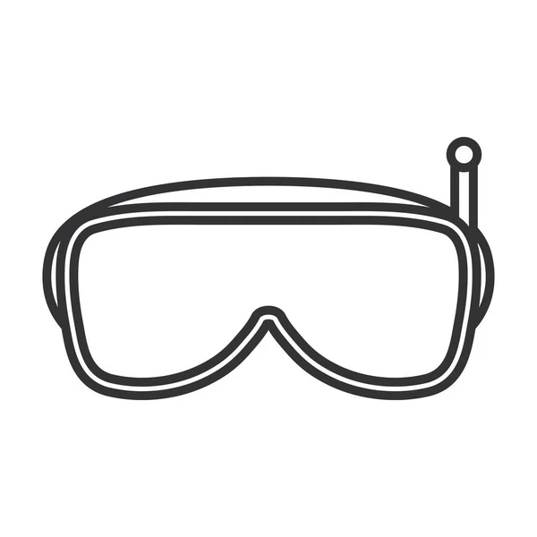 Icône de lunettes Vr — Image vectorielle