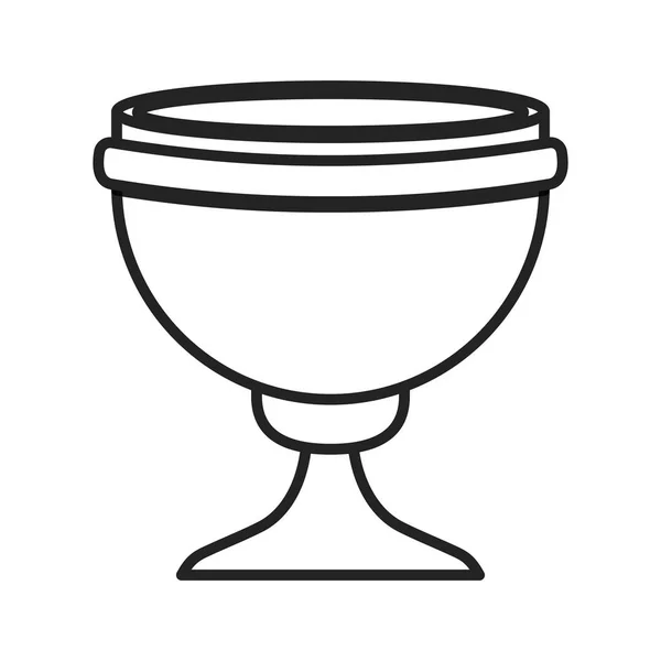 Wine Cup icoon afbeelding — Stockvector