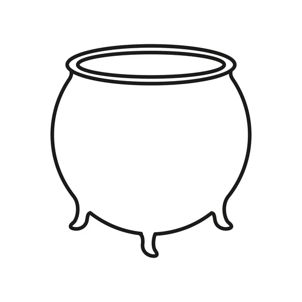 Főzet pot design — Stock Vector