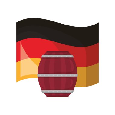 Alman bayrağı tasarım