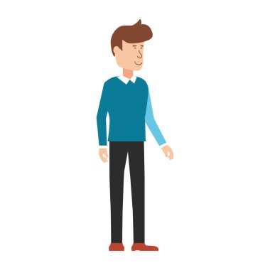 işadamı zarif avatar karakter