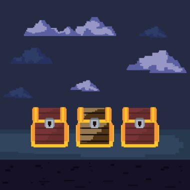 pixelated video oyunu