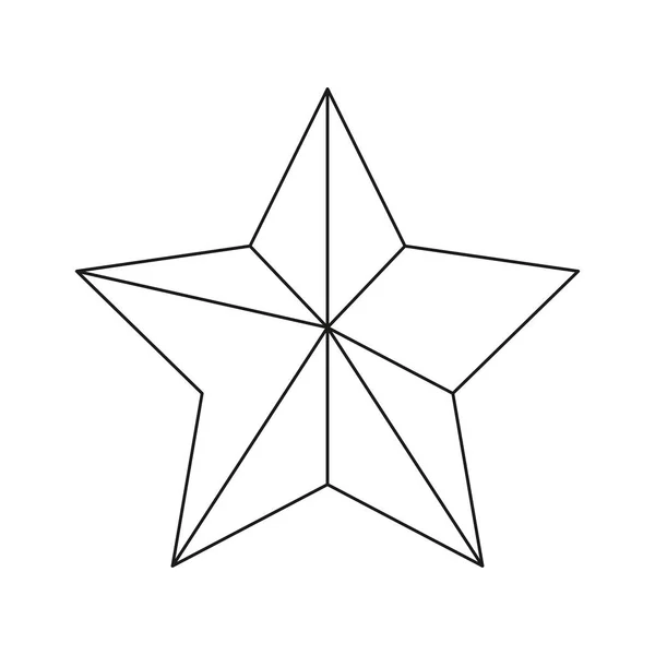 Icône gagnante étoile — Image vectorielle