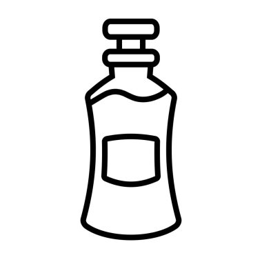 şişe su izole simge