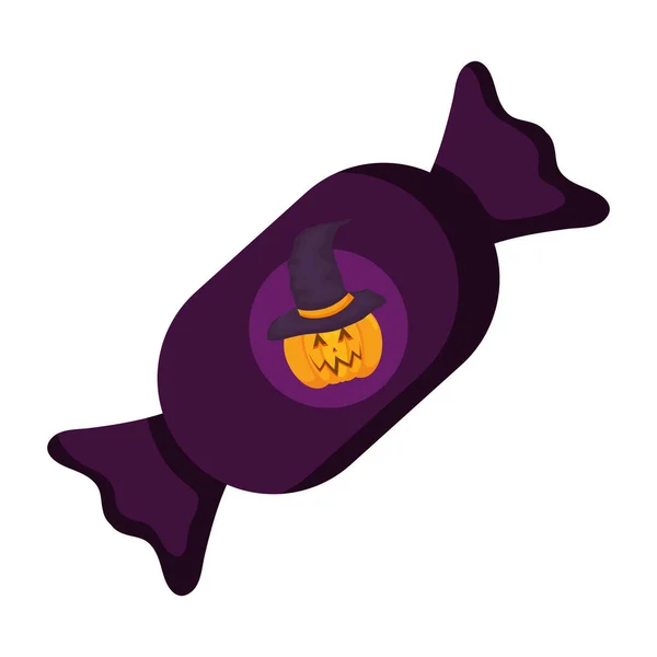 Conception de bonbons Halloween — Image vectorielle
