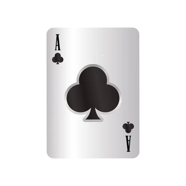 Diseño de tarjetas de poker — Vector de stock