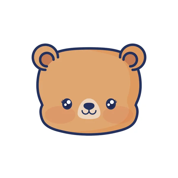 Urso bonito bebê animal —  Vetores de Stock