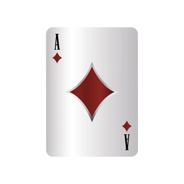 Projekt kart pokera — Wektor stockowy