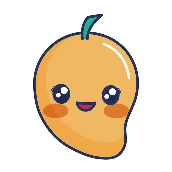 Kawaii ovoce designu — Stockový vektor