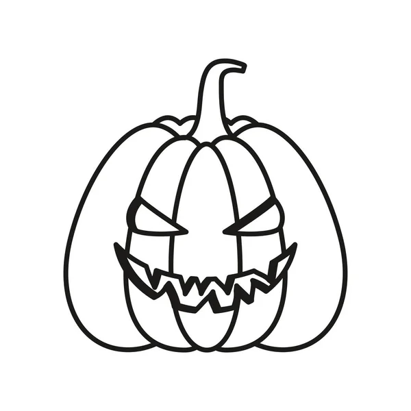 Halloween pumpkin desing — 图库矢量图片