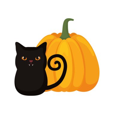 Cadılar Bayramı Balkabağı tasarım