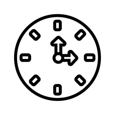 saat saat izole simgesi