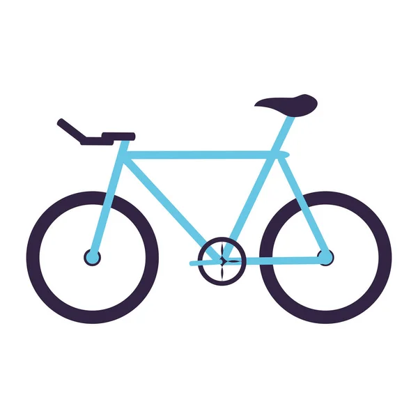 Véhicule vélo icône isolée — Image vectorielle