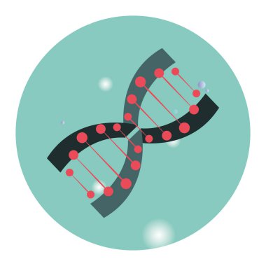 DNA genetik malzeme bilimi Sticker