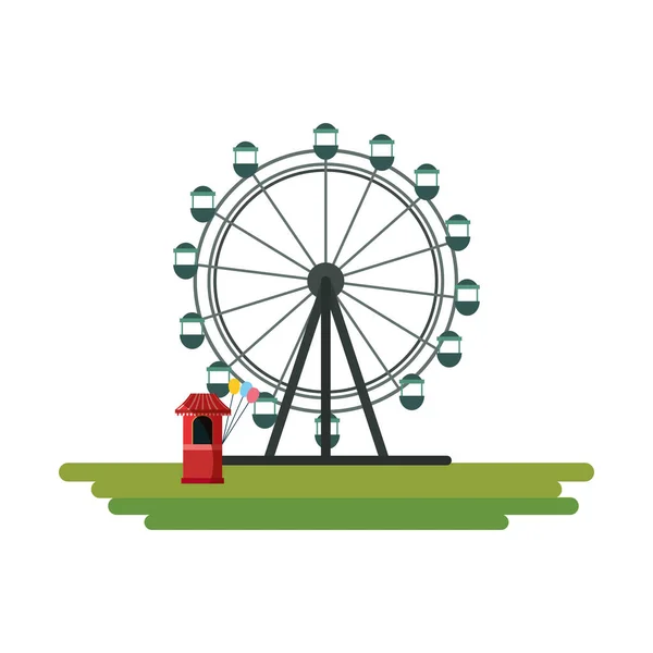 Riesenrad-Design — Stockvektor