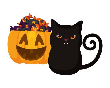 Cadılar Bayramı Balkabağı tasarım