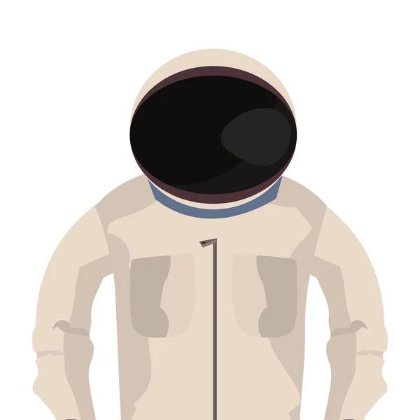 Astronauta astronomía espacio — Vector de stock