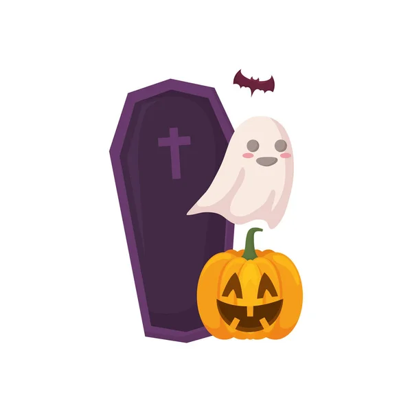 Halloween firande design — Stock vektor