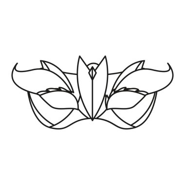 tüyleri aksesuar karnaval Festivali ile maske